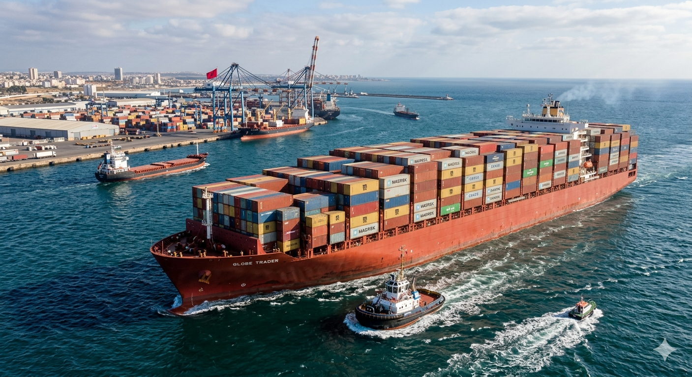 Transit maritime - cargo et fret par mer